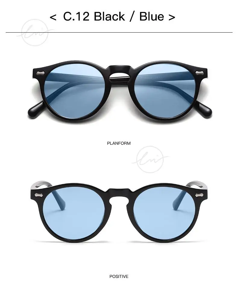 LM 2026 Neue polarisierte Sonnenbrille für Herren, Unisex, ultraleichte runde Sonnenbrille für Herren und Damen, Vintage-Fahrbrille, gafas de sol hombre – Detail 18