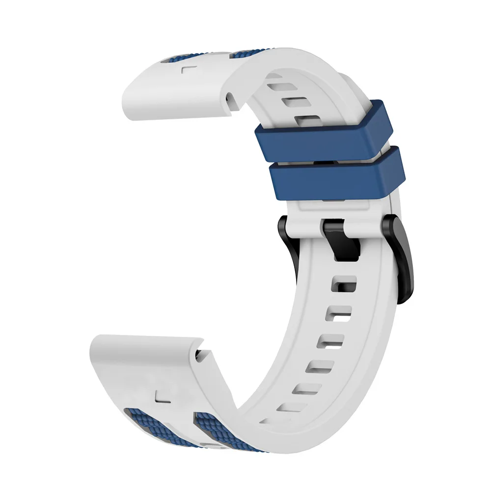 Silicone QuickFit Watch Band - 26mm/22mm Strap for Garmin Fenix & Epix Pro