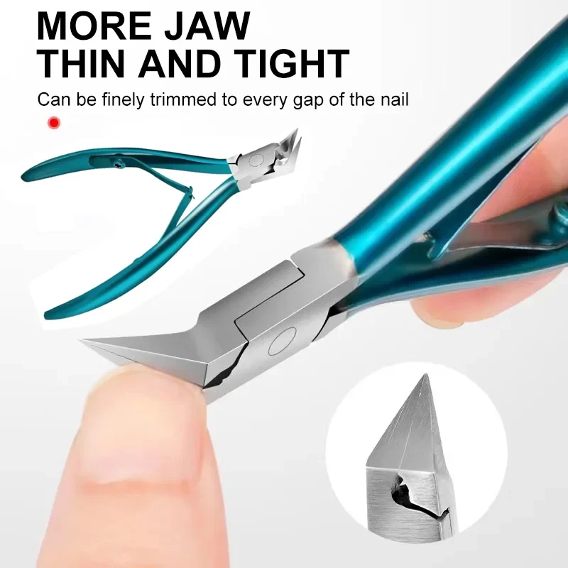 Toe Nail Clipper Nail Clippers Toe Nail Clipper For Ingrown Or Thick Toenails Dead Skin Removal Trimmer Professional Podiatrist Toenail Nipper Nail Cutter