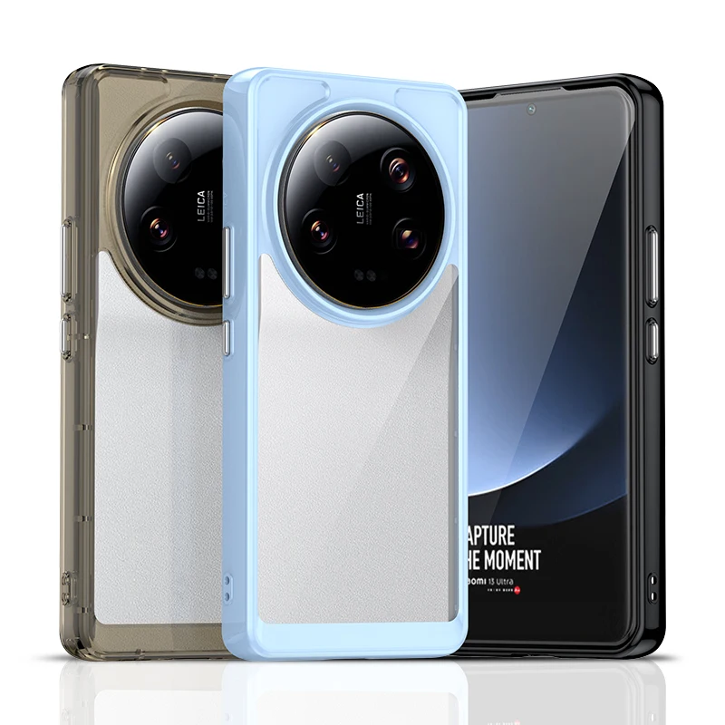 Per Xiaomi 13 Custodia Ultra Trasparente Xiaomi Mi 13 Ultra Cover Shell Fundas Hard Traslucido Antiurto Paraurti Per Telefono Xiaomi 13 Ultra