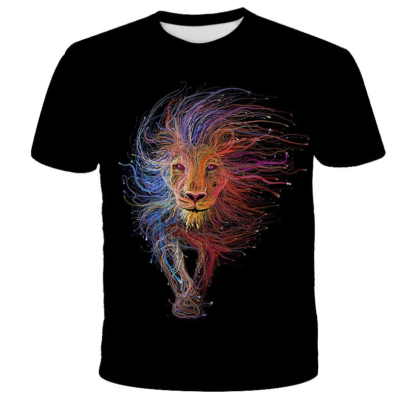 

Animal Cat T Shirt 3D Printed Casual T-shirts Cute and Interesting New Women's Clothing Summer Child Girl T-shirt
