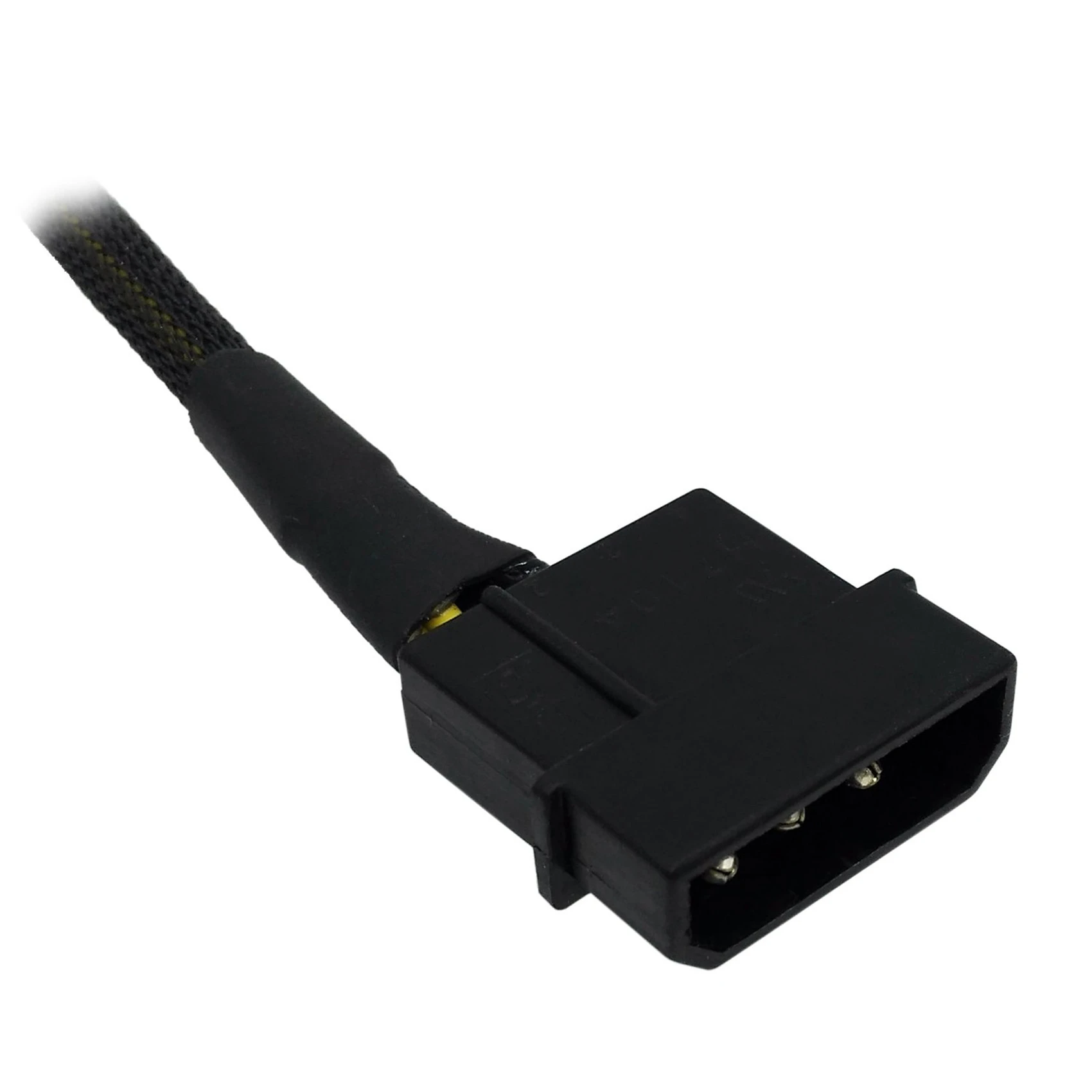 EPS-12V 전원 어댑터 컨버터 슬리브 케이블, LP4 Molex 수-CPU 8 핀 (4 + 4), 13 인치 (33cm), 2 개