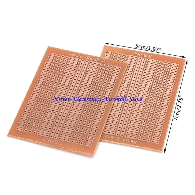 96GD 10 PCS 5x7cm DIY 프로토 타입 용지 PCB 매트릭스 회로 BOA를위한 범용 실험