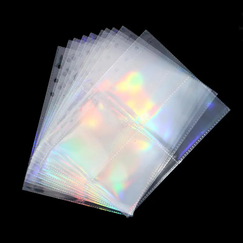 10pcs Photo Album Inner Pages A5 Kpop Binder Photocard Holder Photocard Binder Inlay Idol Card Collect Book Inner Page 포토카드 바인더