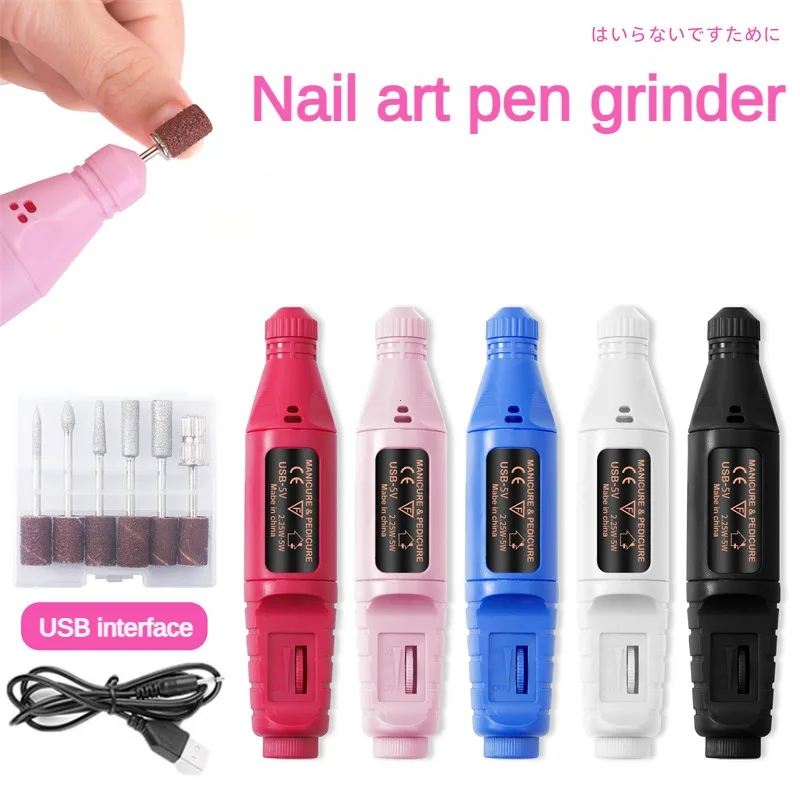 Electric Nail Drill Professional Nail Drill Machine Set Electric Sander Gel Polish Remover Tools Manicure Accessories