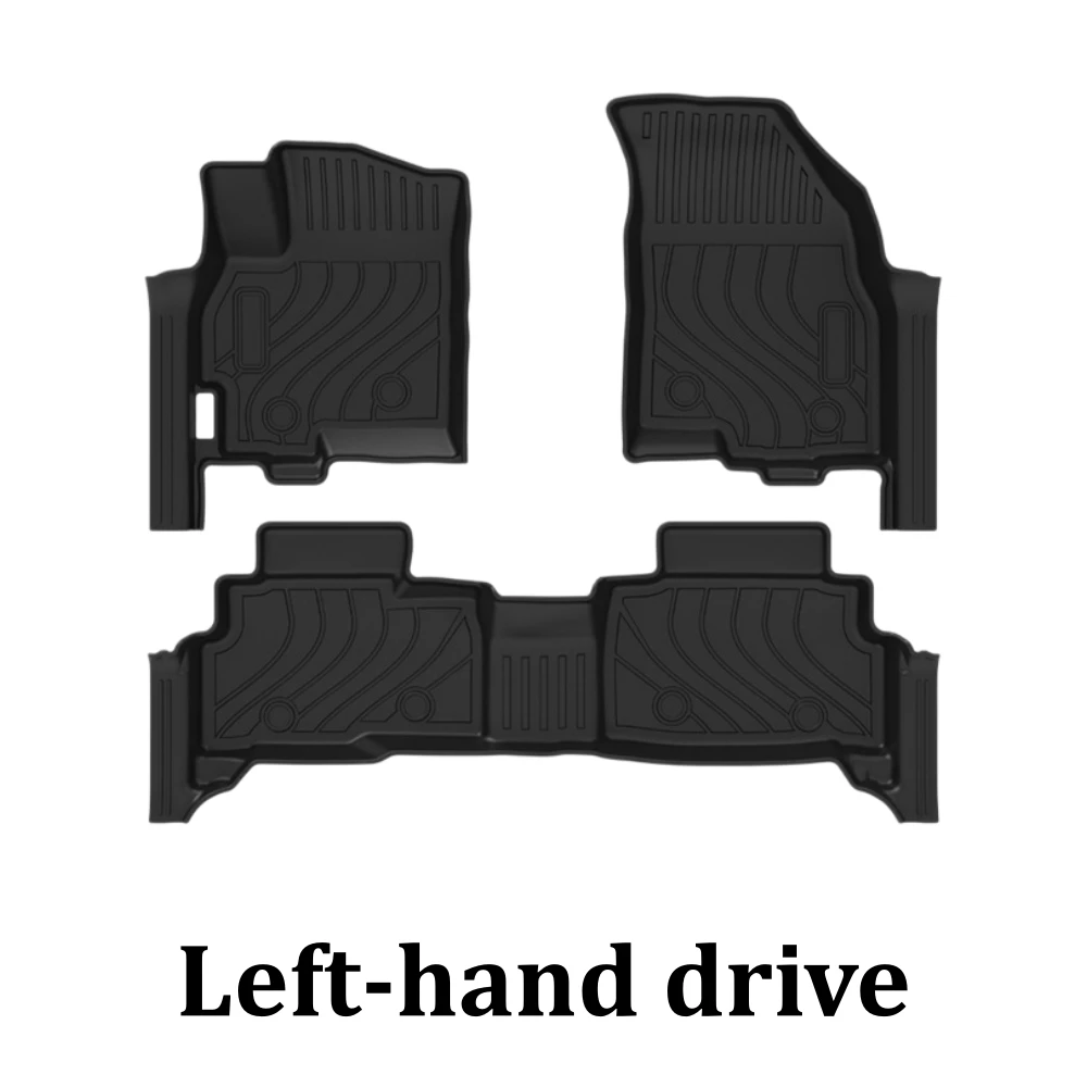 Chery Tiggo 4 Pro / Cross / Hybrid TPE Floor & Boot Mat Set with Sill Strips view 3