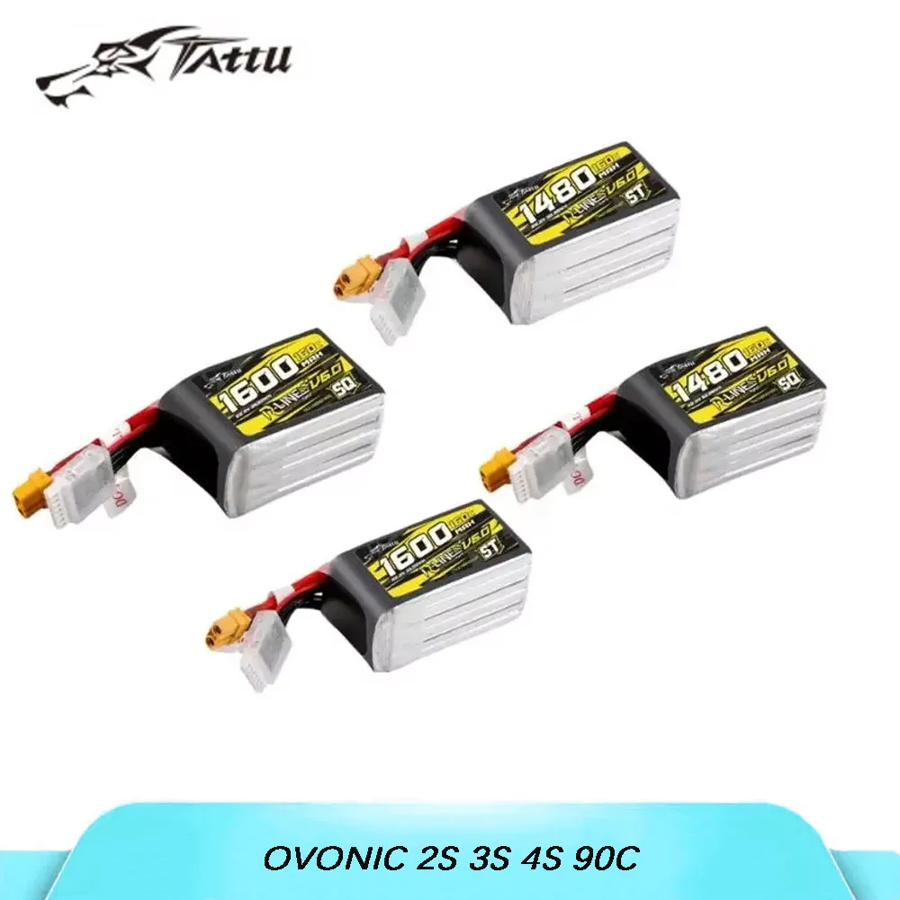 Batterie Drone Tattu 1480mAh 6S XT60U - Haute Capacité