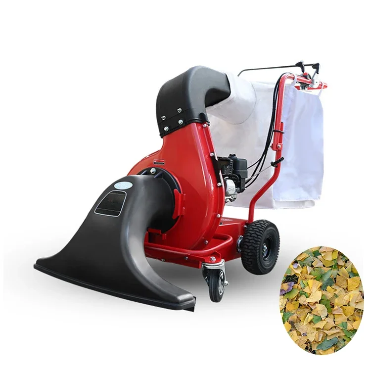 Professional Self-propelled Leaves vacuum sucking machine with high quality 6