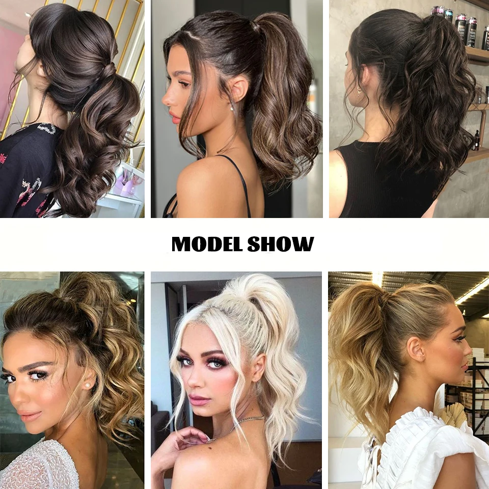 Synthetic Curly Ponytail Hair Extension for Women