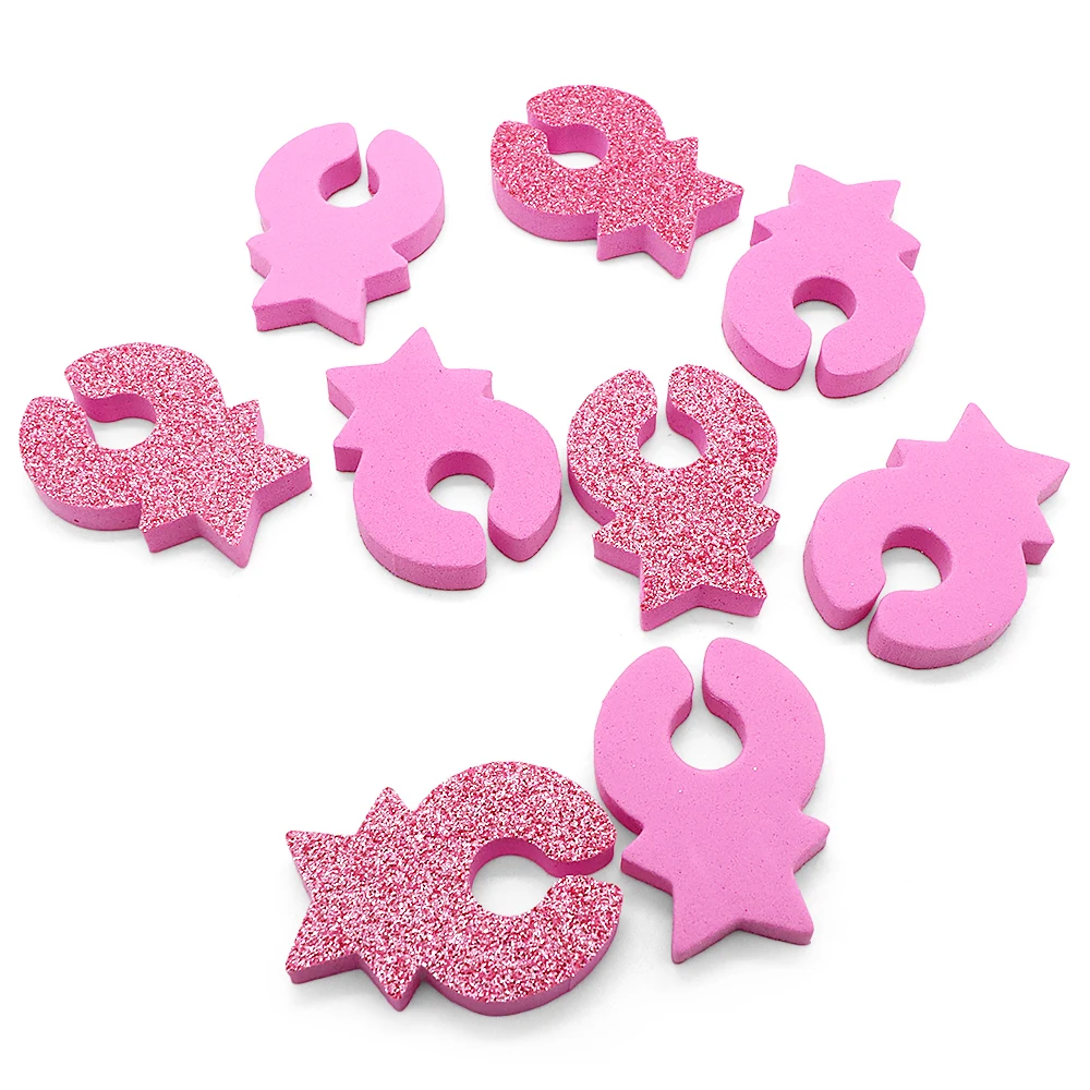 16Pcs Sponge Toe Separators For Pedicure Nail Art Comfortable Toe Dividers Essential Spacers for Manicure And Foot Care Tool