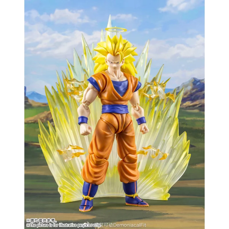 Dragon Ball Figura Anime Brinquedos, Demoniacal Fit, SHF Son Goku, Super  Saiyajin 3 Figuras, Tempestade Dourada, 6 - AliExpress