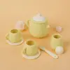 Children's Home Tea Set Afternoon Tea Kitchenware Set Simulated Kitchen Toys Children's Montessori Sensory Enlightenment Toys 1