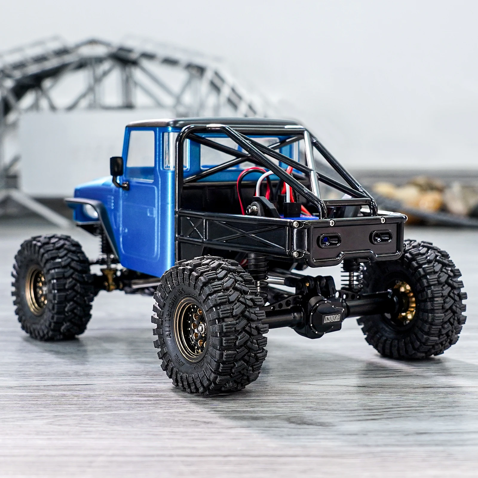 IR40 Hard Body Shell with Cage for 1/18 RC Crawler TRX4M