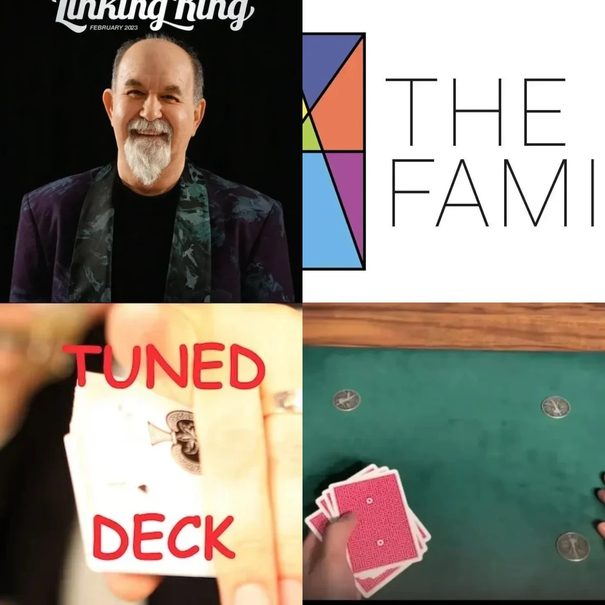 

The Linking Ring February，The Second Deal by Benjamin Earl，The Tuned Deck by Steve Valentine，Two Coin Tricks by Ryuko - Magic