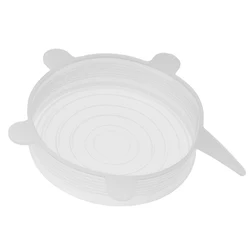 Versatile Silicone Stretch Lids for Durable Food Storage and Kitchen Use (11cm)