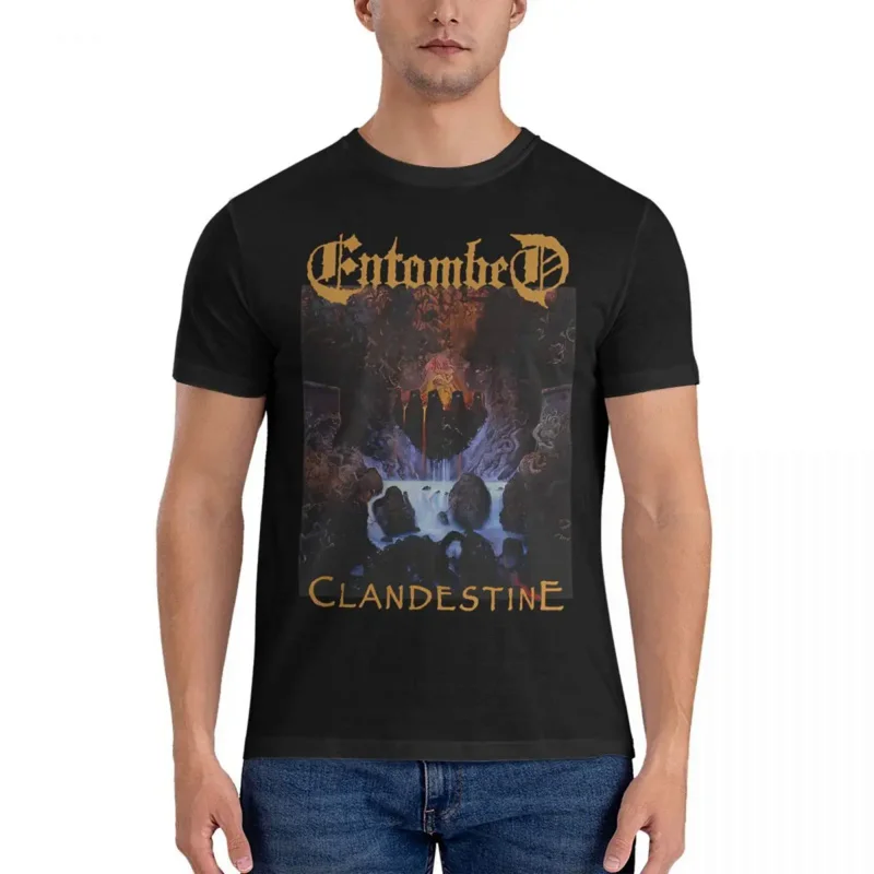 People T-shirt men entombed leisure pure cotton tees crewneck Short Sleeve T shirts new arrival clothing