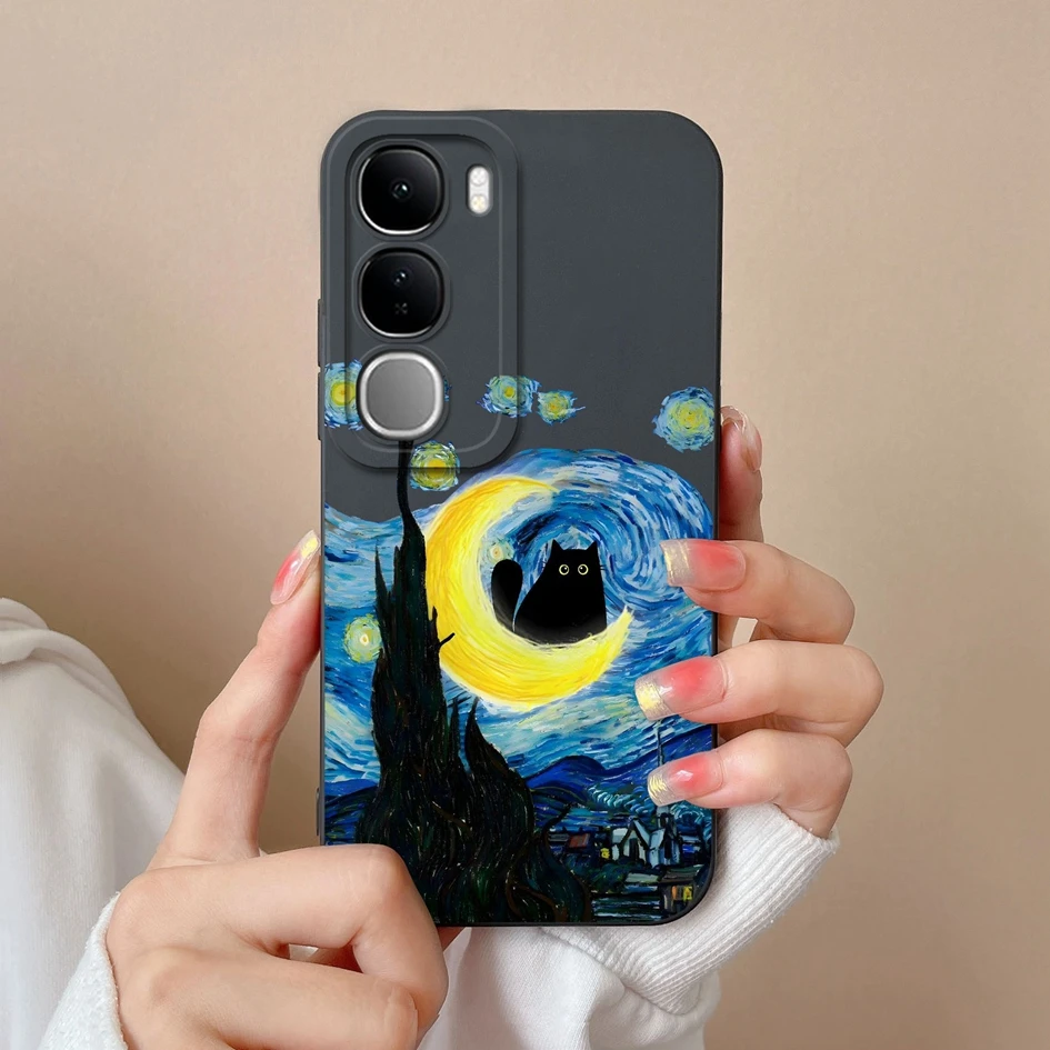 Colorful Floral Design Silicone Case with Lens Protection