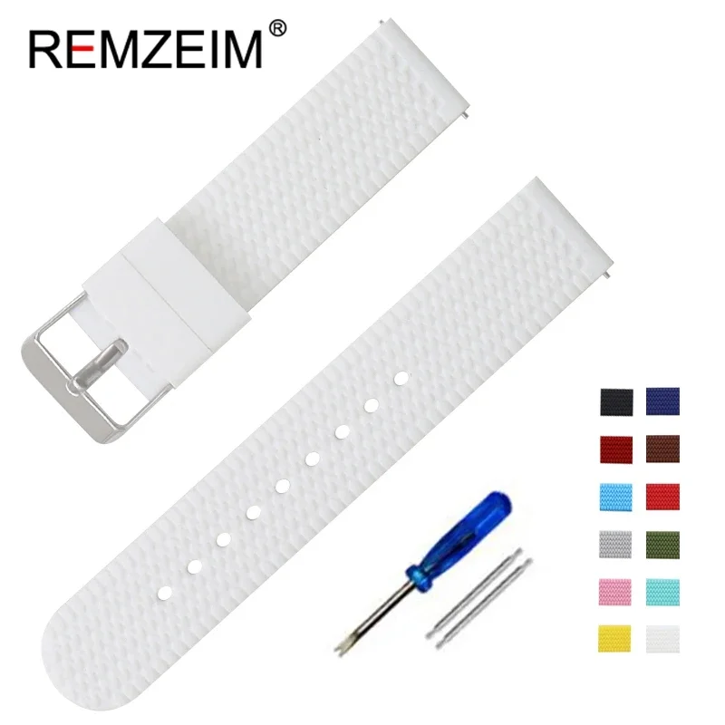 Silicone Quick Release Watch Band Replacement Strap