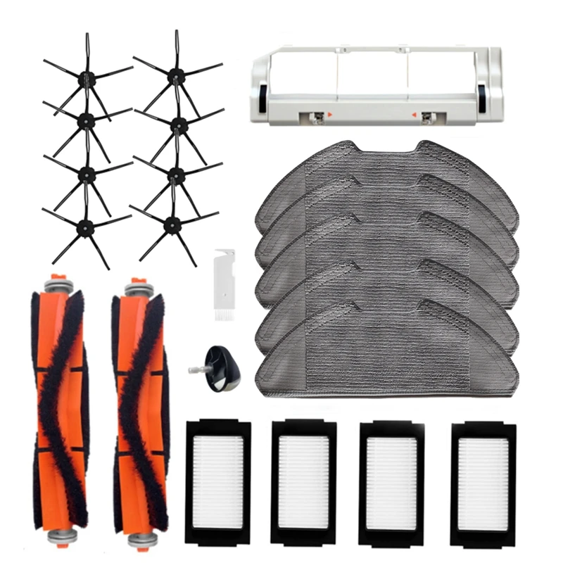 

Main Brush Side Brush Mop Cloth Hepa Filter For Xiaomi Mijia 2 Pro MJSTS1 Robot Vacuum Cleaner Spare Parts Accessories