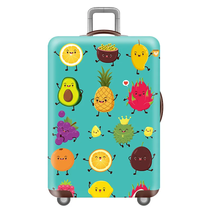Luggage Cover Geometric Thicker Elasticity Travel Suitcase Protective For 18-32 inch Suitcase Case Travel accessories luggage cover