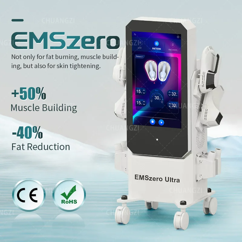 EMSZERO HI-EMT 6500W Wireless Sculpting Kit | 15Tesla Magnetic Field + 6500W Efficiency | App Control & Multi-Language Manual 2