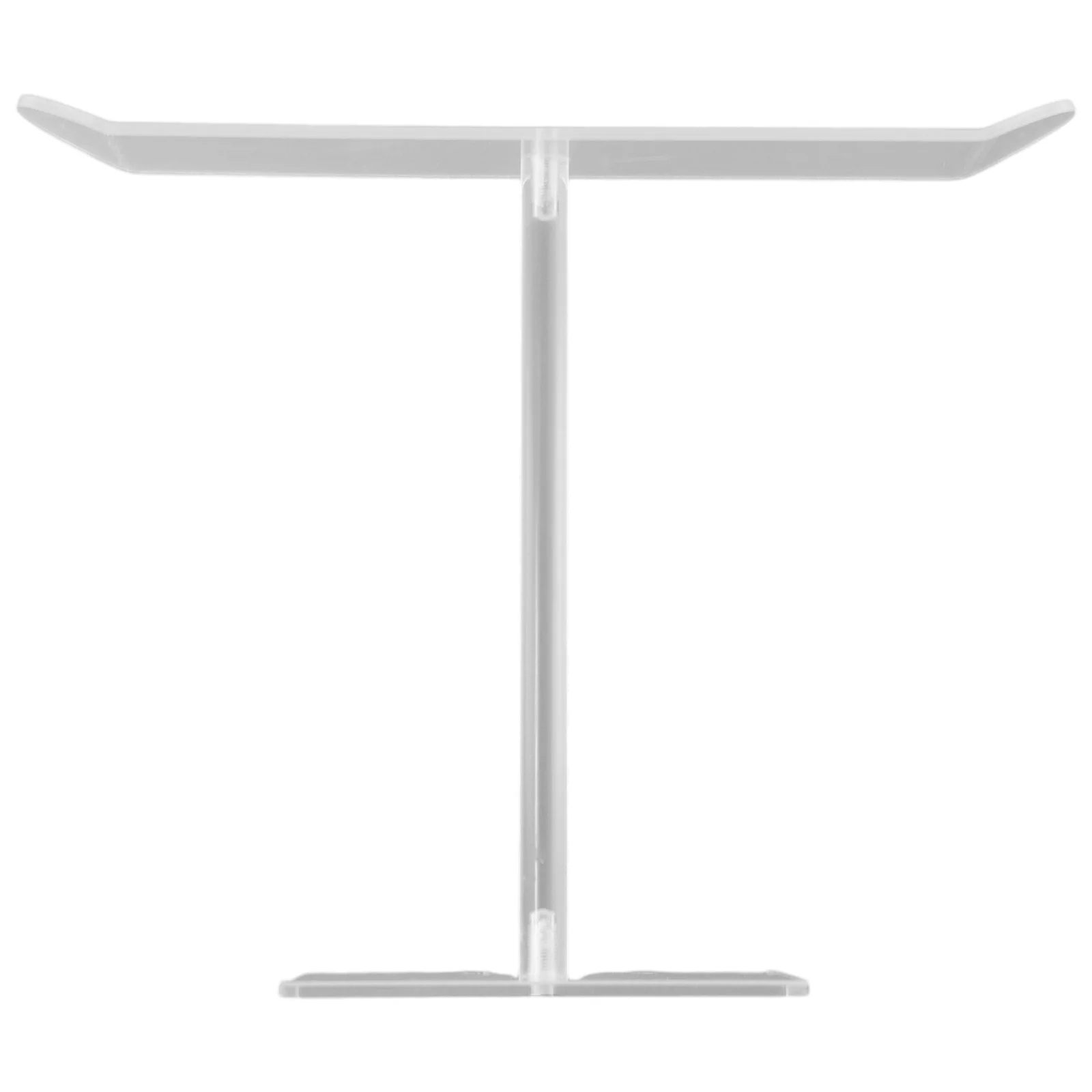 

Multifunctional Headband Holder Acrylic T-Shaped Single-Layer Jewelry Necklace Stand Headband Display Holder Storage Organizer