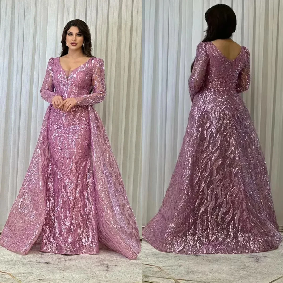 

Custom size Elegant A Line Evening Dresses Sweetheart Applique Sweep Train robes de soirée Formal Occasion