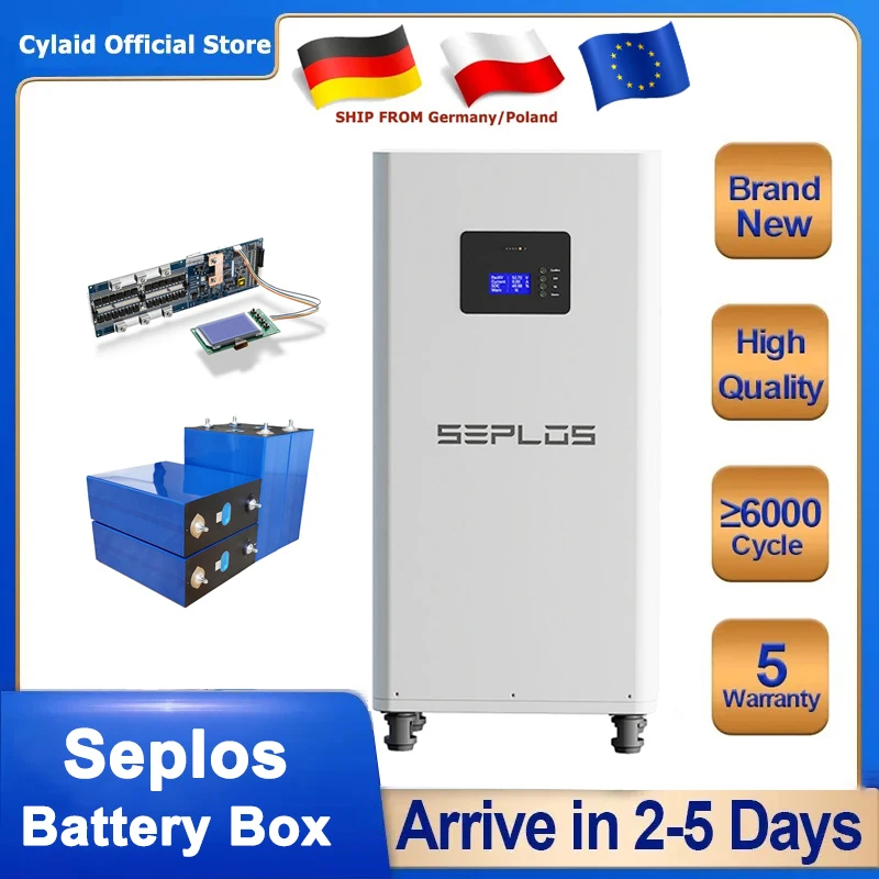48V 14.3kwh LiFePO4 battery system with BMS (280ah)