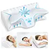 Butterfly Sleep Memory Neck Pillow Slow Rebound Comfort Memory Foam Sleep Cervical Orthopedic Neck Pillow Massage Bed Pillow 4