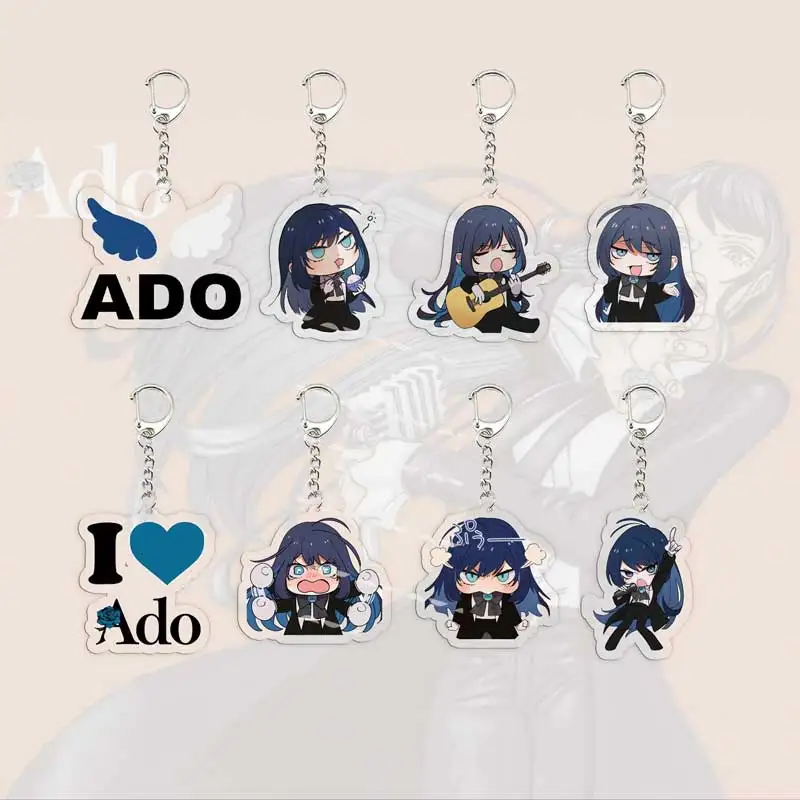Japanese singer Ado Keychain for Accessories Bag Acrylic Ado