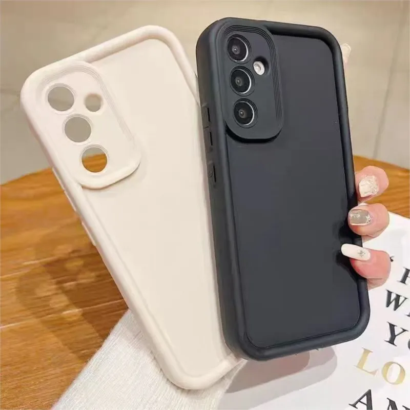 Enhanced Matte Thick Protective Case - Step Cut Design, Universal Smartphone Cover