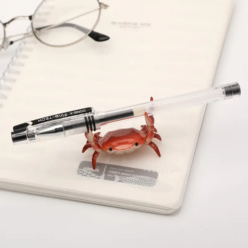 Funny Crab Desktop Pen Holder as creative stationery - Image 5