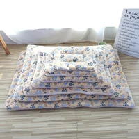 Tapis en Polymères à Double Face pour Animaux de Compagnie, Lit de Couchage Court en Peluche pour Chats, Petits Chiens, Couverture Mignonne pour Animaux de Compagnie, Coussin Chaud pour Chaton, Canapé-Lit pour Chat 5