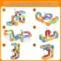 ชุดต่อรถไฟแม่เหล็กไฟฟ้ารุ่นใหม่ล่าสุด ของเล่นเสริมพัฒนาการสำหรับเด็ก ของขวัญวันเกิด 3