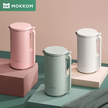 MOKKOM 식품 믹서 휴대용 두유 메이커, 다기능 스마트 푸드 믹서기, 전자동 가정용 주방 가전, 350ml