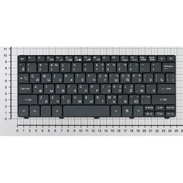 Клавиатура для ноутбука Acer Aspire One 521 532H AO532H D255 D260 D270 NAV50 PAV80 черная | Компьютеры и