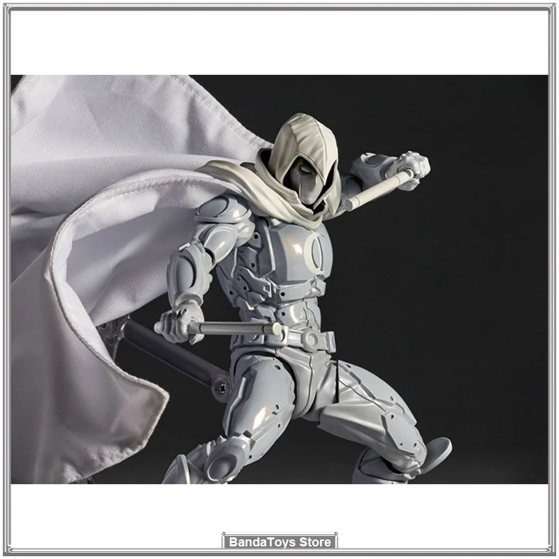 

In Stock Original KAIYODO Amazing Yamaguchi Revoltech NR013 Moon Knight Anime Action Collection Figures Mode Toys