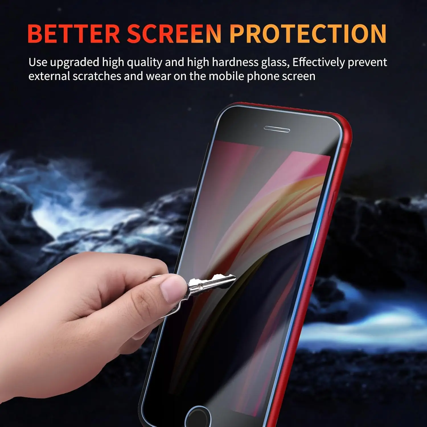 Triple Pack Privacy Tempered Glass Screen Protector - Anti-Spy Shield