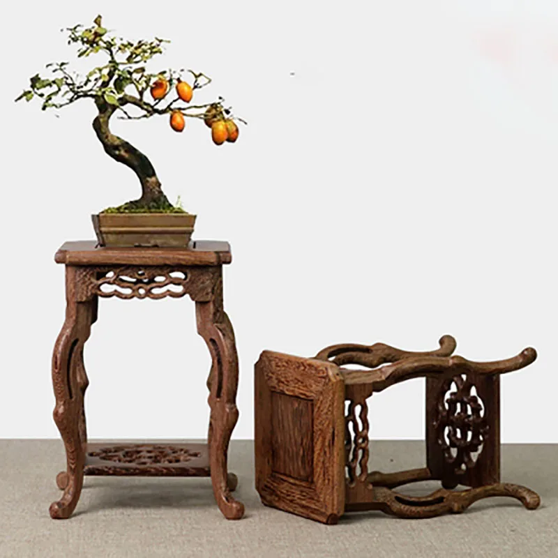 

Natural Chicken Wing Wood Potted Base Desktop Teapot Ornaments Incense Buddha Flowers Vase Flowerpot Rack Base Display Stand