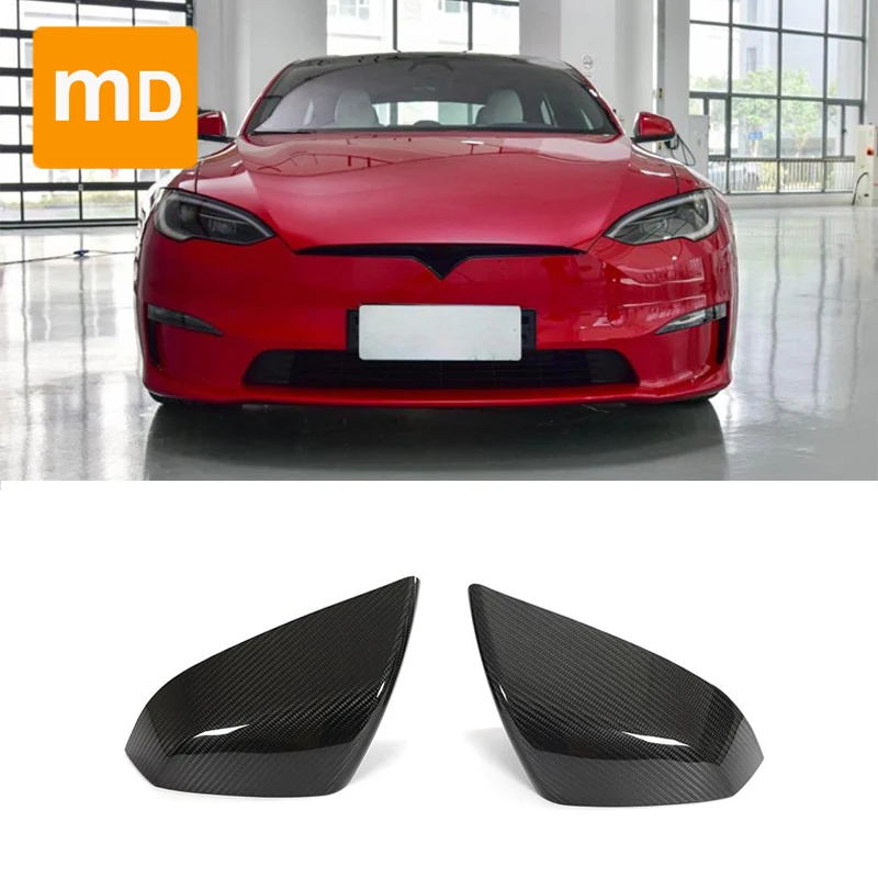 

Чехол для зеркала заднего вида Tesla Model S 2021-2023 из углеродного волокна