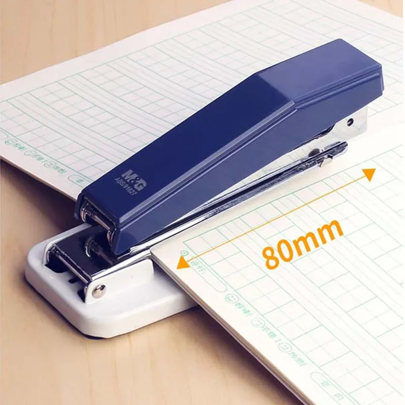 360 Rotatable Heavy Duty Stapler Use 24/6 Staples School Paper Staplers Office Bookbinding Supplies
