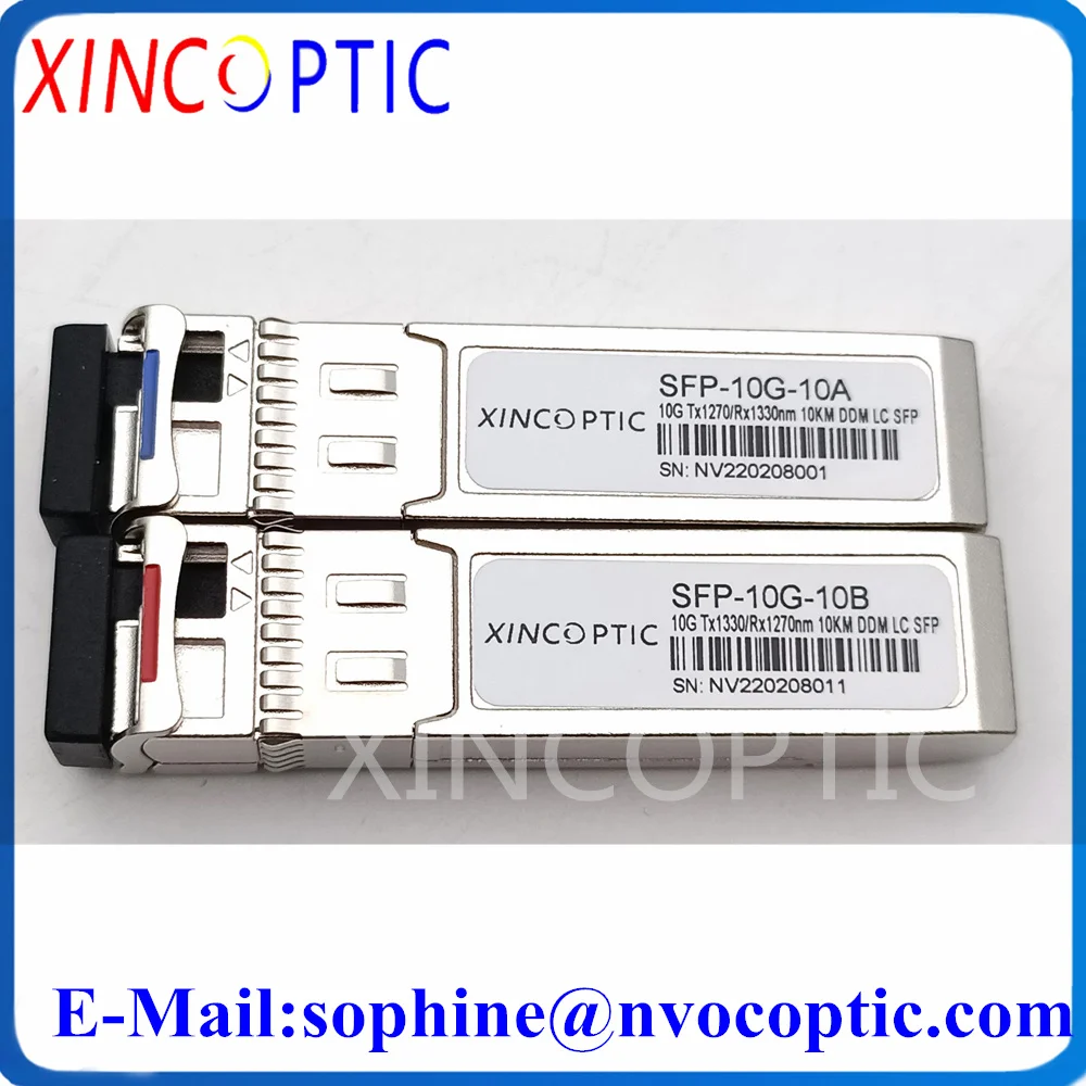 

Strong Compatibility Fiber Optic Equipment SFP WDM 10G SingleMode BIDI 10km Tx1270/Rx1330nm DDM LC Transceiver Module