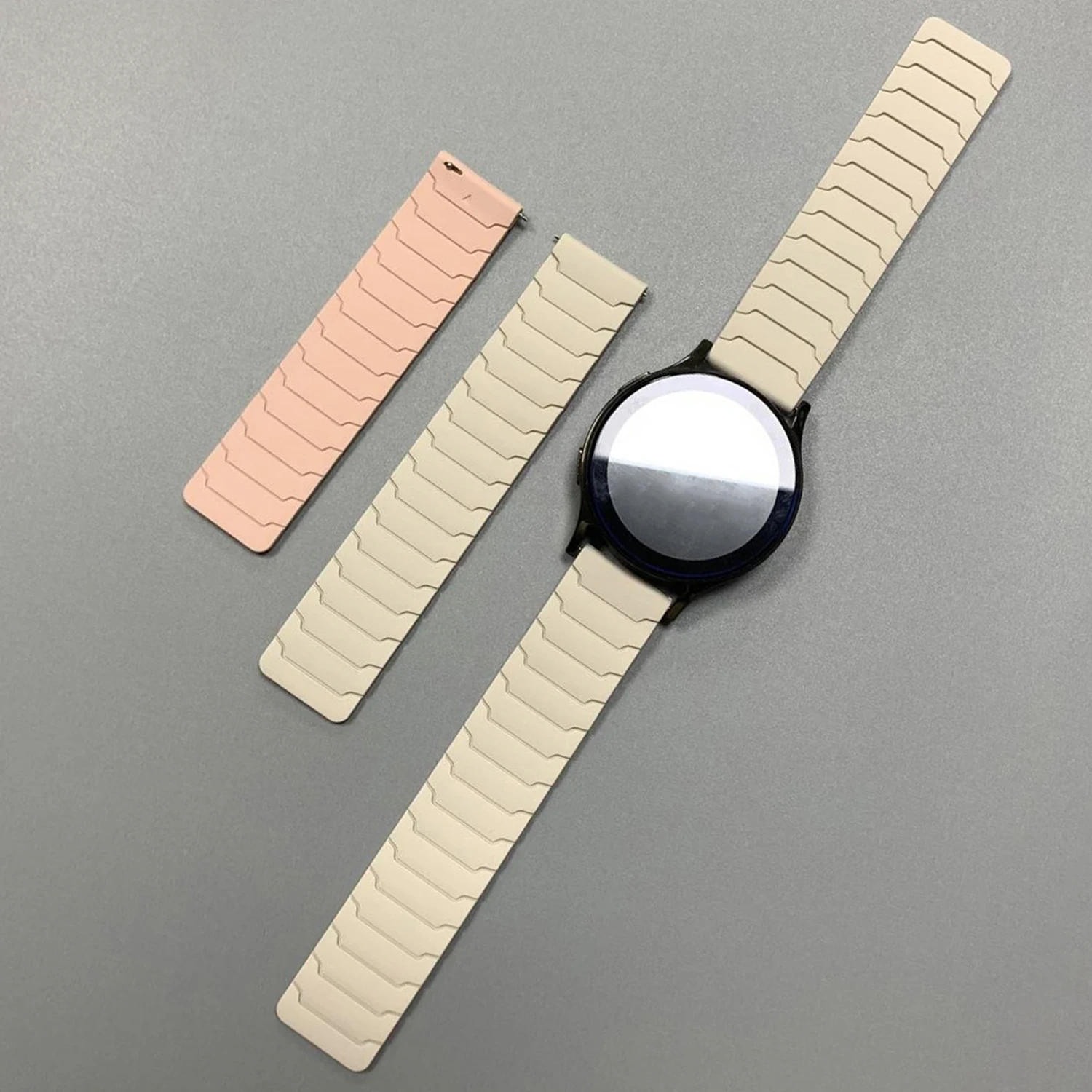 Magnetic Silicone Loop Strap - Replaceable Correa Bracelet