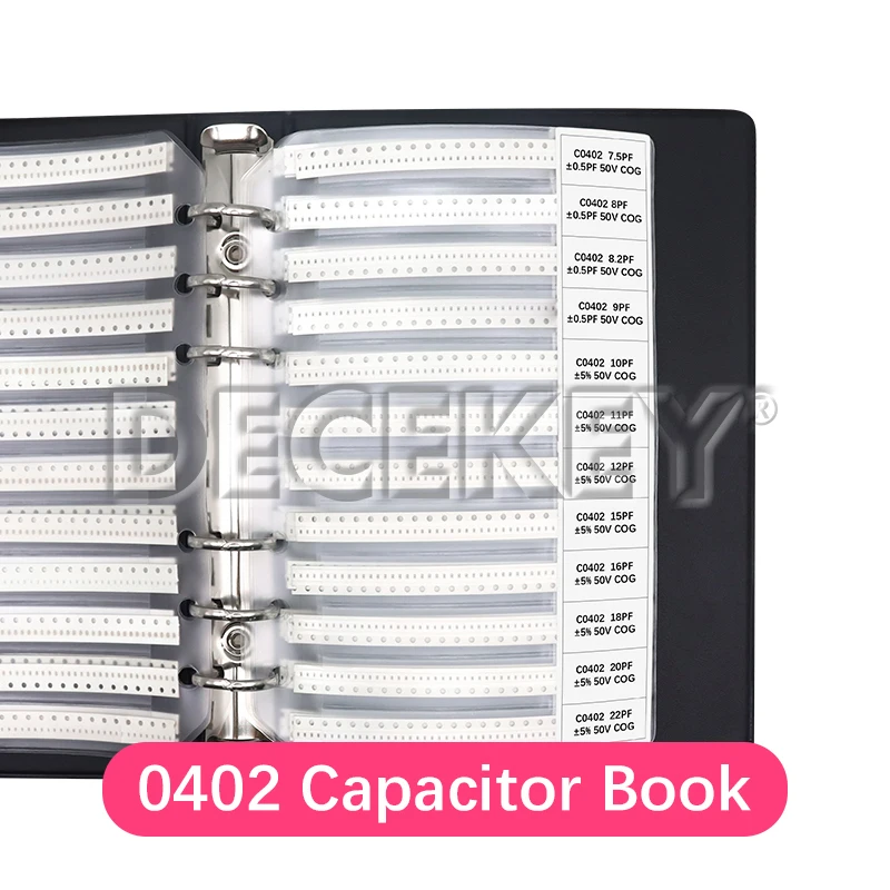 0201 0402 0603 0805 0402 SMD Chip capacitor kit capacitor sample book 38~92Value 950PCS~4600PCS 10uf 10nf 10pf 1nf 10nf 100nf smd capacitor