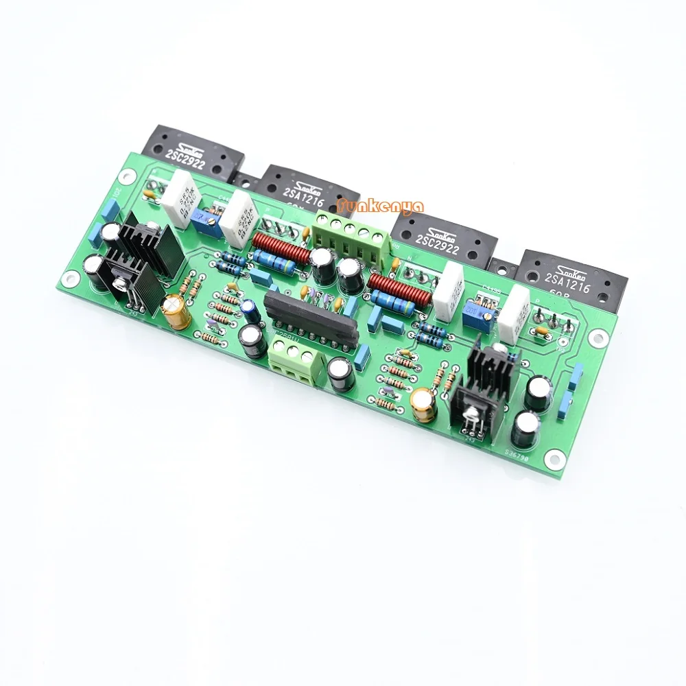 

UPC2581V Dual Channel Hifi Power Amplifier Supply Board 150WX2 2SC2922 2SA1216