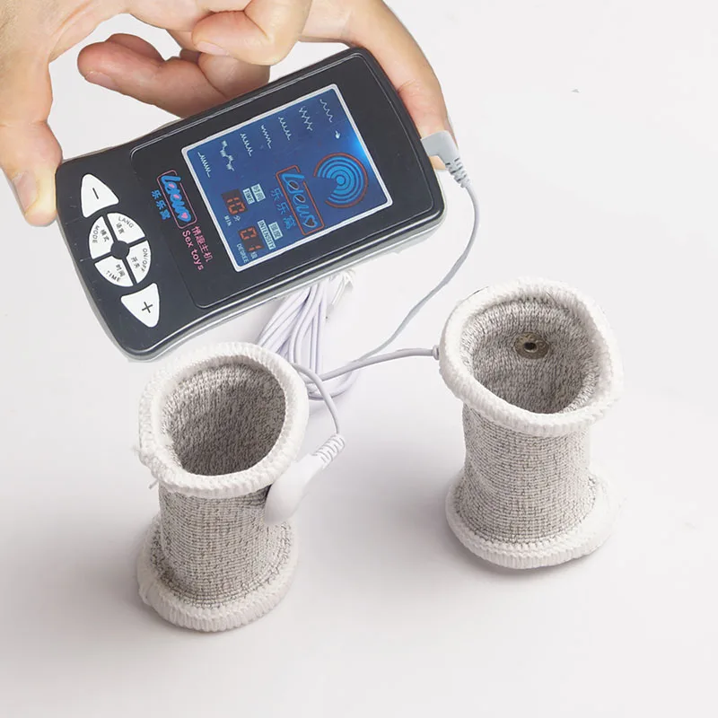Electric Shocker Sex Toys BDSM Electro Shock Penis Cock Ring Electrosex Electrostimulator e stim Estim for Men electro sex toys,electric sex toys,penis rings