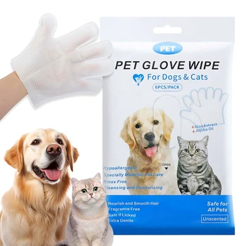 Pet Cleaning Wipe Gloves 1