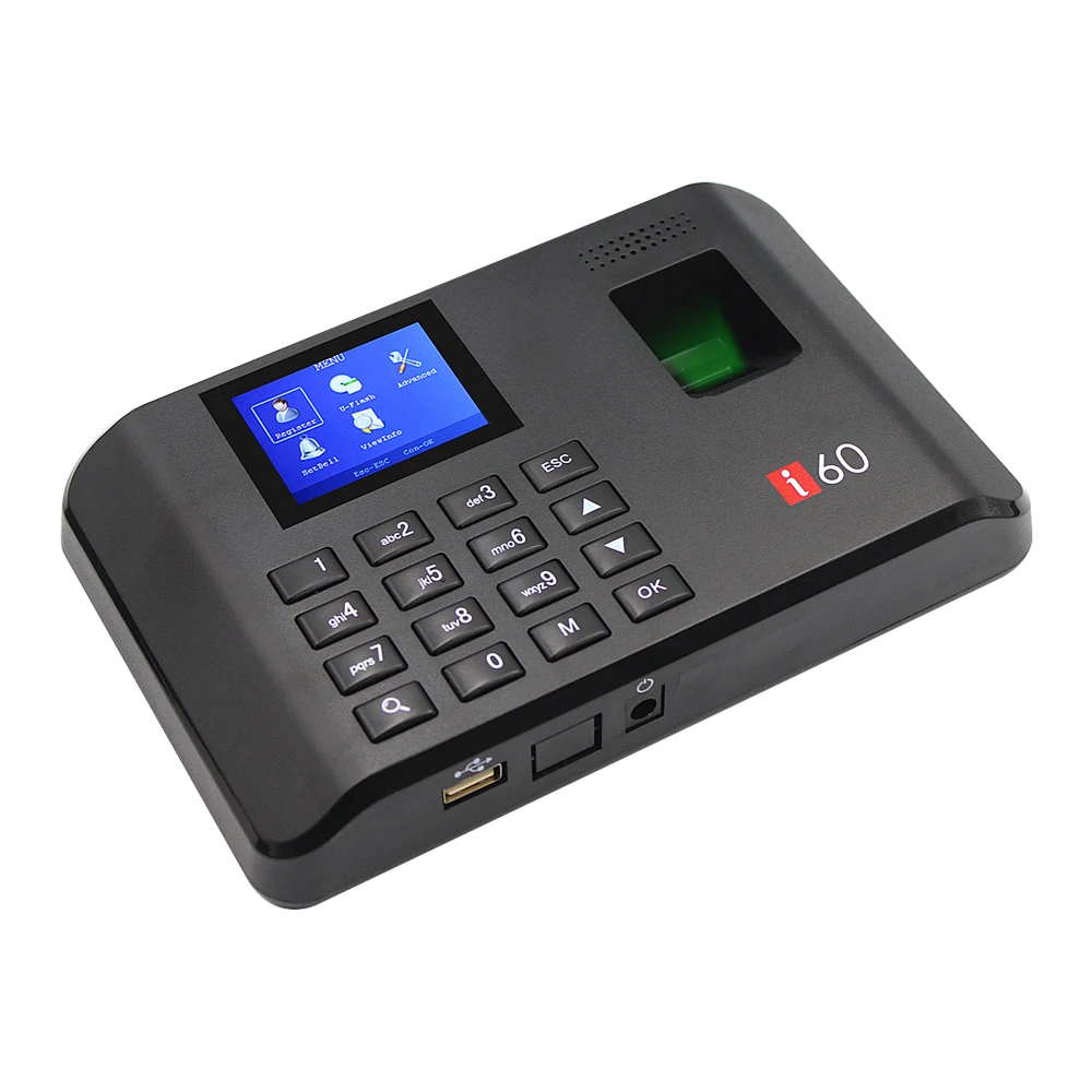 Biometric Attendance System USB Fingerprint Exit Record Recorder Reader Time Clock Employees Date Machine Electronic Device