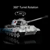 1/16 HENG LONG Snow 7.0 Plastic German King Tiger RTR RC Tank 3888A 360° Turret TH17547-SMT4 1
