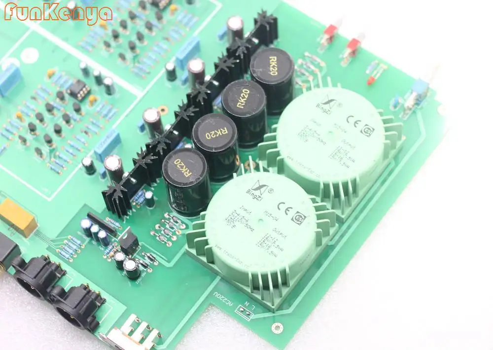 New HIFI Class A Stereo Preamplifier Board Base On Accuphase C3850 Preamp Circuit Fully Balanced